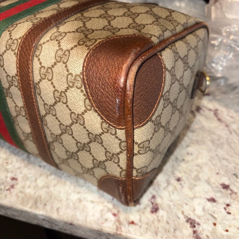 PRICE DROP!!! GUCCI GG Monogram Boston Bag (Vintage) - Picture 6 of 13